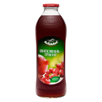 石榴玫瑰果的果肉汁